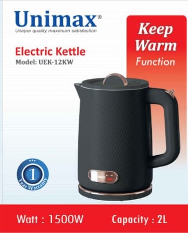 Unimax Electric Kettle – UEK-12KW