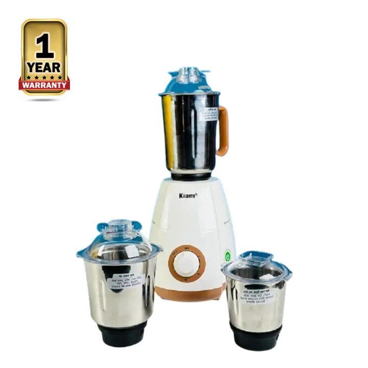 Kiam BL-1700 Plus 3-in-1 Blender (850W) in Red and White