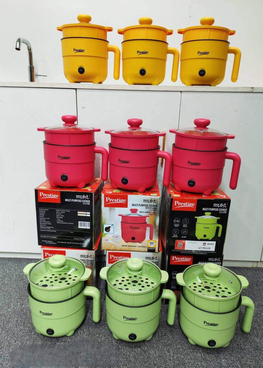 Prestige star Cooking Pot, mini rice cooker, multi functional cooker, Curry cooker
